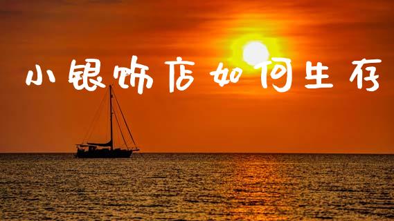 小银饰店如何生存_https://wap.yjjixie.cn_保险理财_第1张