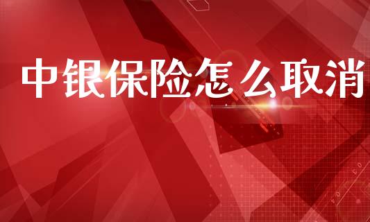 中银保险怎么取消_https://wap.yjjixie.cn_港股行情_第1张