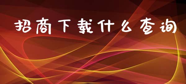 招商下载什么查询_https://wap.yjjixie.cn_保险理财_第1张