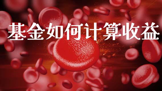 基金如何计算收益_https://wap.yjjixie.cn_保险理财_第1张
