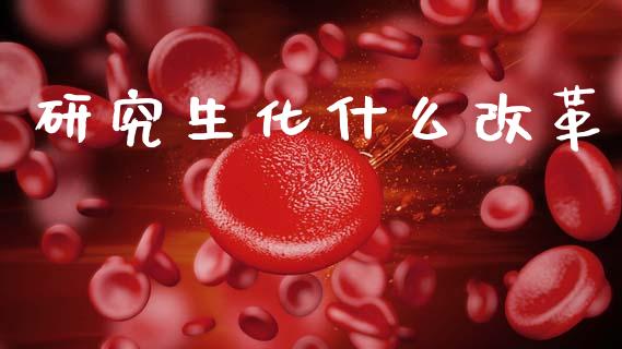 研究生化什么改革_商业资讯_第1张_商业资讯_保险理财_证券市场_港股行情 研究生化什么改革_https://wap.yjjixie.cn_商业资讯_第1张