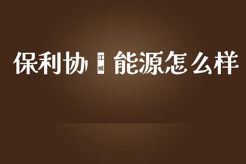 保利协鑫能源怎么样_https://wap.yjjixie.cn_港股行情_第1张