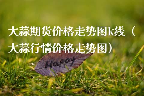 大蒜期货价格走势图k线（大蒜行情价格走势图）_https://wap.yjjixie.cn_商业资讯_第1张