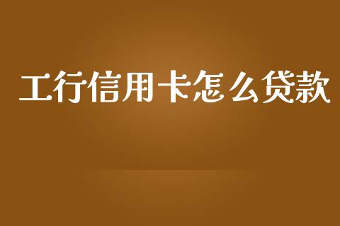 工行信用卡怎么贷款_https://wap.yjjixie.cn_保险理财_第1张