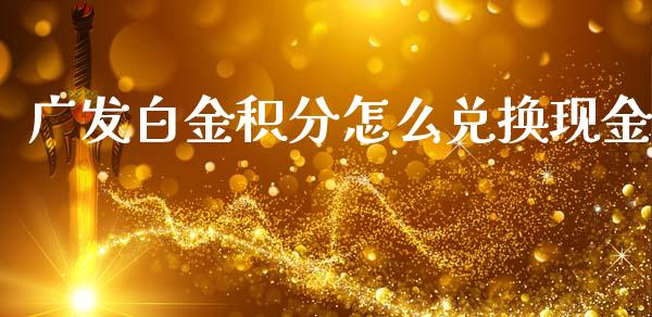 广发白金积分怎么兑换现金_https://wap.yjjixie.cn_港股行情_第1张