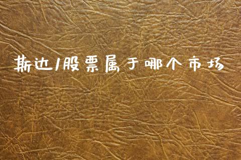 斯达1股票属于哪个市场_https://wap.yjjixie.cn_证券市场_第1张