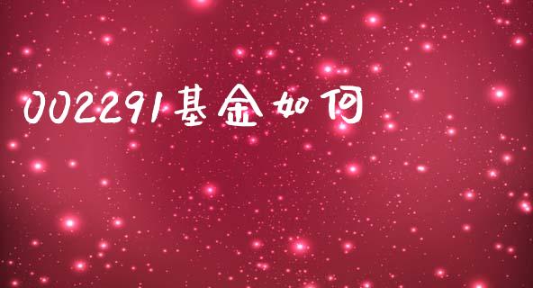 002291基金如何_https://wap.yjjixie.cn_证券市场_第1张