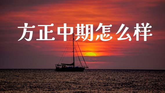 方正中期怎么样_https://wap.yjjixie.cn_商业资讯_第1张