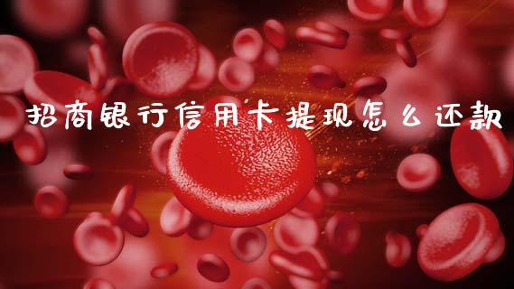 招商银行信用卡提现怎么还款_https://wap.yjjixie.cn_证券市场_第1张