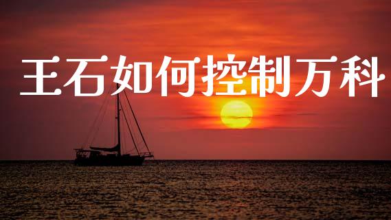 王石如何控制万科_https://wap.yjjixie.cn_港股行情_第1张
