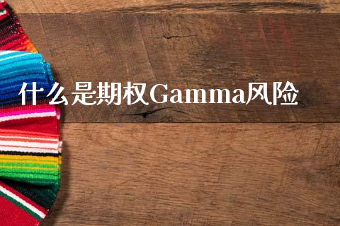 什么是期权Gamma风险_https://wap.yjjixie.cn_保险理财_第1张