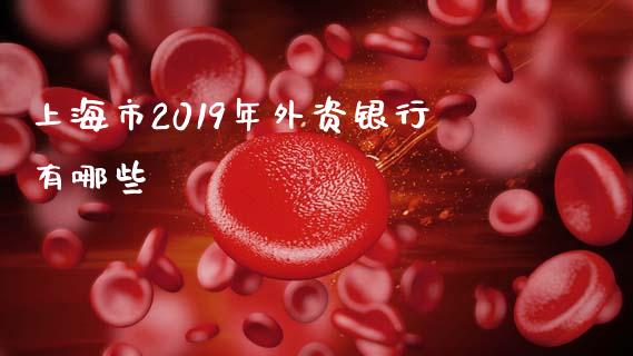 上海市2019年外资银行有哪些_https://wap.yjjixie.cn_港股行情_第1张