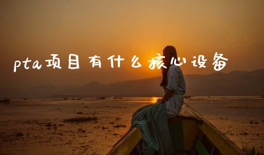 pta项目有什么核心设备_商业资讯_第1张_商业资讯_保险理财_证券市场_港股行情 pta项目有什么核心设备_https://wap.yjjixie.cn_商业资讯_第1张