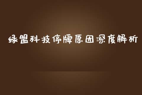 绿盟科技停牌原因深度解析_https://wap.yjjixie.cn_保险理财_第1张