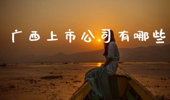 广西上市公司有哪些_https://wap.yjjixie.cn_保险理财_第1张