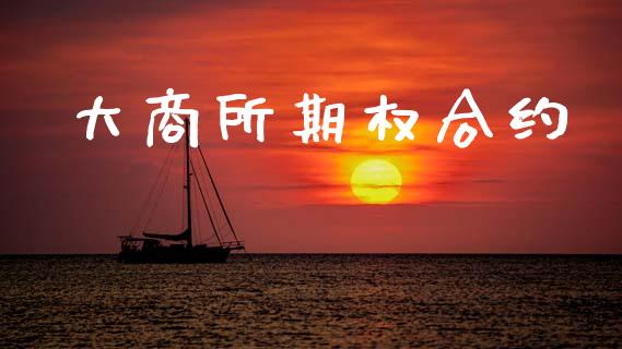 大商所期权合约_https://wap.yjjixie.cn_商业资讯_第1张