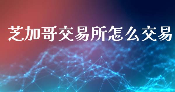 芝加哥交易所怎么交易_https://wap.yjjixie.cn_证券市场_第1张