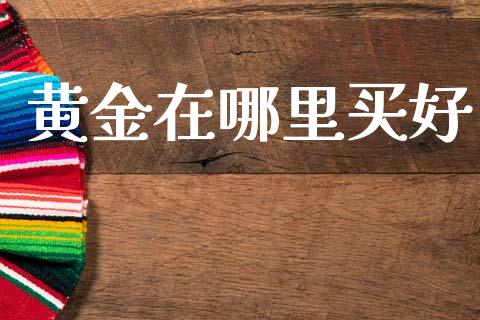 黄金在哪里买好_https://wap.yjjixie.cn_商业资讯_第1张