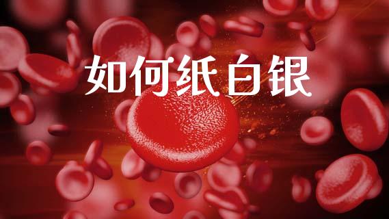 如何纸白银_https://wap.yjjixie.cn_保险理财_第1张