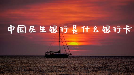 中国民生银行是什么银行卡_https://wap.yjjixie.cn_港股行情_第1张