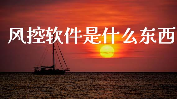 风控软件是什么东西_https://wap.yjjixie.cn_保险理财_第1张