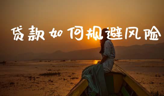 贷款如何规避风险_https://wap.yjjixie.cn_证券市场_第1张