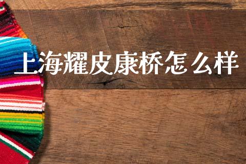 上海耀皮康桥怎么样_https://wap.yjjixie.cn_证券市场_第1张