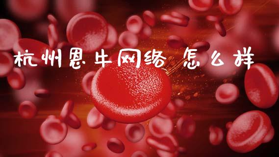 杭州恩牛网络 怎么样_https://wap.yjjixie.cn_证券市场_第1张