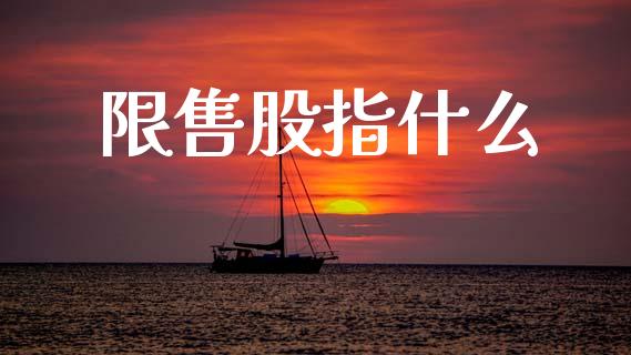 限售股指什么_https://wap.yjjixie.cn_港股行情_第1张
