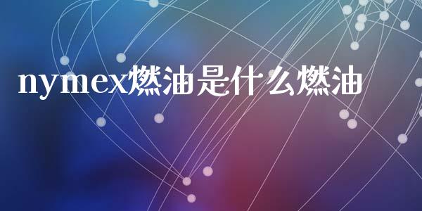 nymex燃油是什么燃油_https://wap.yjjixie.cn_商业资讯_第1张