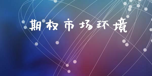 期权市场环境_https://wap.yjjixie.cn_商业资讯_第1张