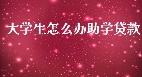 大学生怎么办助学贷款_https://wap.yjjixie.cn_商业资讯_第1张