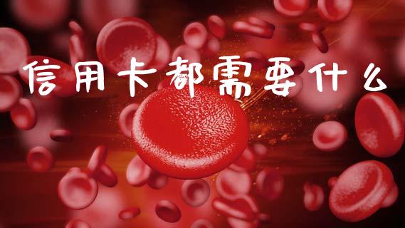 信用卡都需要什么_https://wap.yjjixie.cn_商业资讯_第1张