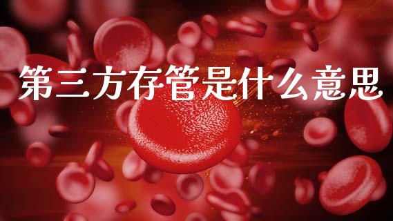 第三方存管是什么意思_https://wap.yjjixie.cn_保险理财_第1张