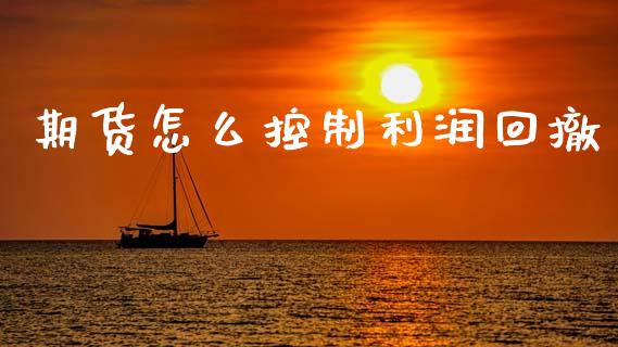 期货怎么控制利润回撤_https://wap.yjjixie.cn_保险理财_第1张