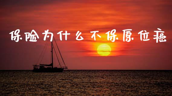 保险为什么不保原位癌_https://wap.yjjixie.cn_港股行情_第1张