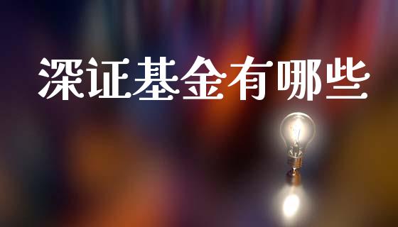 深证基金有哪些_https://wap.yjjixie.cn_港股行情_第1张