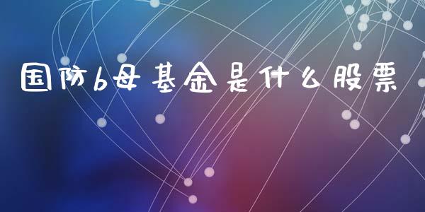 国防b母基金是什么股票_https://wap.yjjixie.cn_保险理财_第1张