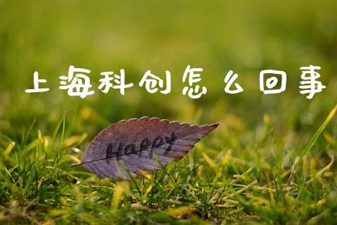 上海科创怎么回事_https://wap.yjjixie.cn_保险理财_第1张