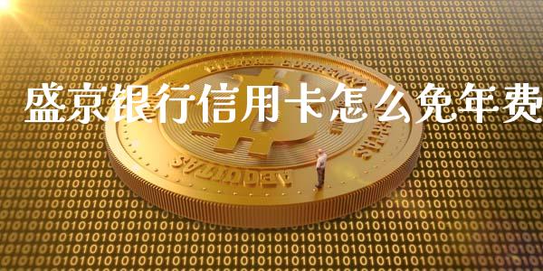 盛京银行信用卡怎么免年费_https://wap.yjjixie.cn_保险理财_第1张