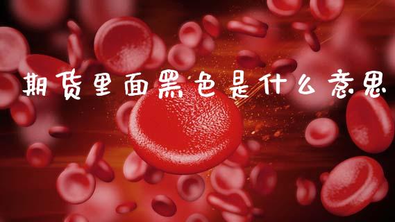期货里面黑色是什么意思_保险理财_第1张_商业资讯_保险理财_证券市场_港股行情 期货里面黑色是什么意思_https://wap.yjjixie.cn_保险理财_第1张