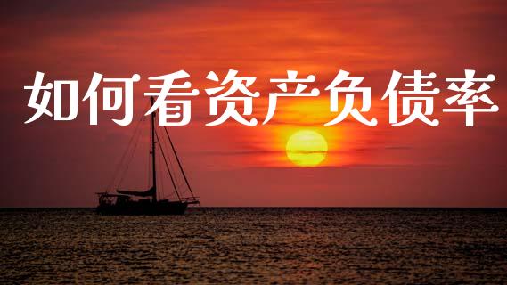 如何看资产负债率_https://wap.yjjixie.cn_港股行情_第1张