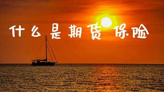 什么是期货 保险_https://wap.yjjixie.cn_证券市场_第1张