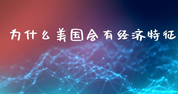 为什么美国会有经济特征_https://wap.yjjixie.cn_商业资讯_第1张