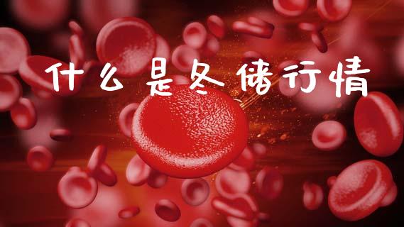 什么是冬储行情_https://wap.yjjixie.cn_证券市场_第1张