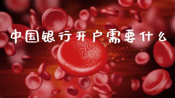 中国银行开户需要什么_https://wap.yjjixie.cn_港股行情_第1张