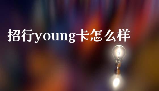 招行young卡怎么样_https://wap.yjjixie.cn_证券市场_第1张
