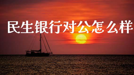 民生银行对公怎么样_https://wap.yjjixie.cn_港股行情_第1张