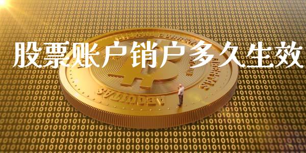 股票账户销户多久生效_https://wap.yjjixie.cn_保险理财_第1张