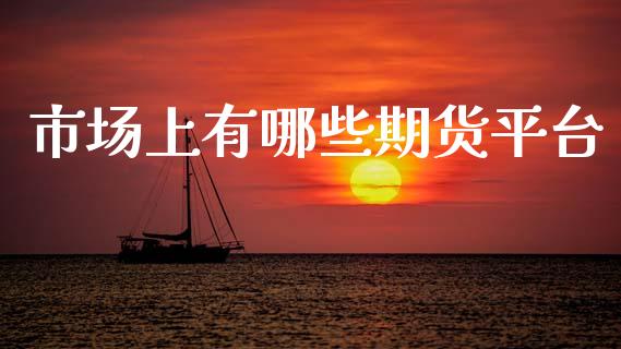 市场上有哪些期货平台_https://wap.yjjixie.cn_证券市场_第1张
